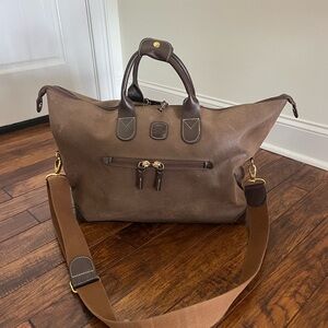 Brics Brown Leather Bag